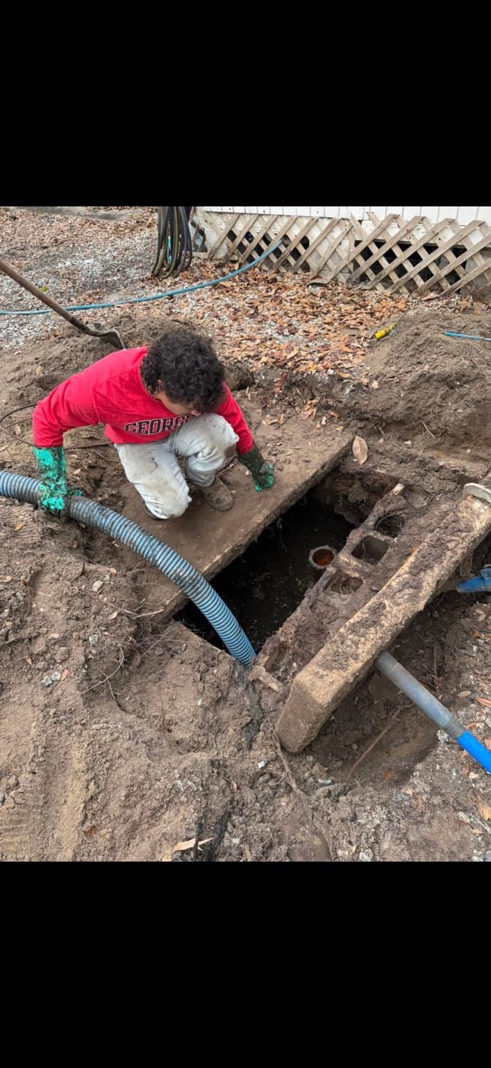Dirty Money Septic Service job 3