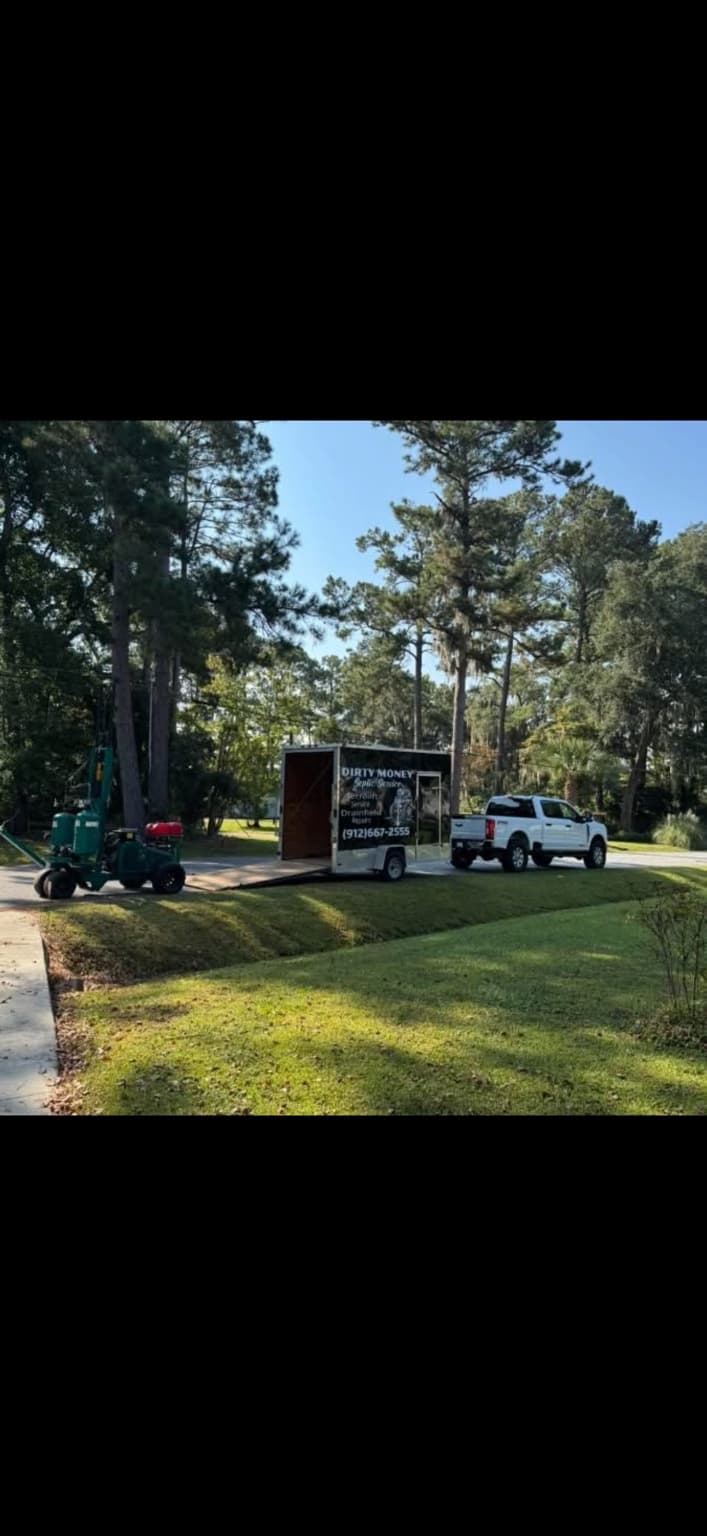 Dirty Money Septic Service job 4